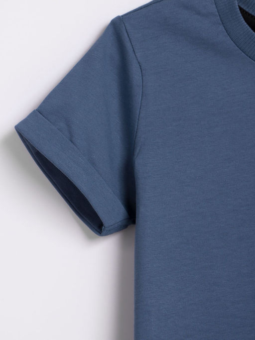 Фуфайка (футболка), China Blue 18-3918