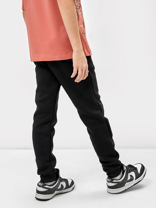 Брюки для мальчиков теплые в черном цвете - Mark formelle фото 3