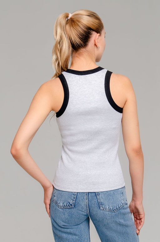 Арт.3202/3 Майка женская 42-46 (3 шт) Цвет:серый - Калинка фото 14