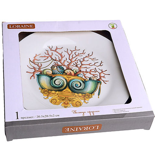 30820 Блюдо круглое 20,5см Страна чудес доломит LR (х48) - Mayer&boch фото 3