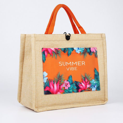 Сумка женская пляжная Летний вайб, 35х30х14 см - Nazamok фото 8