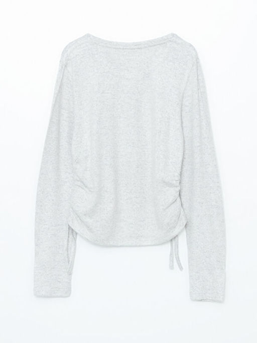 Bisiklet Yaka K?z ?ocuk Ti??rt - Waikiki фото 3