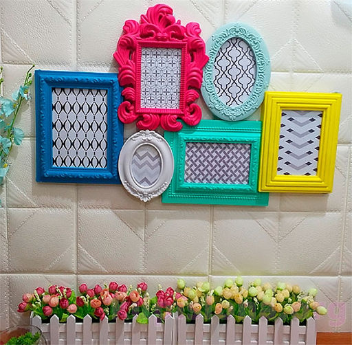 Коллажная фоторамка Барокко