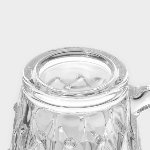 Кружка «Афродита», 350 мл, стекло, прозрачная