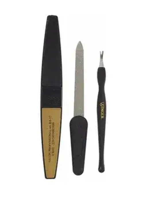 ZINGER Набор SIS-09 (полировка ВА-204+триммер+пилка металлическая)