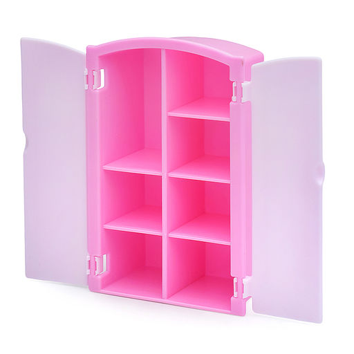 Набор мебели для кукол "Спальня"  4 предмета (европодвес)