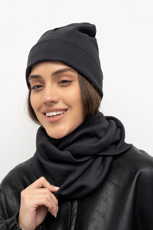 Комплект шапка+снуд