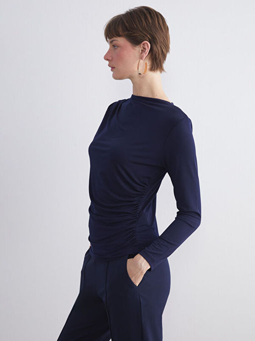 Bisiklet Yaka B?zg?l? Kad?n Body