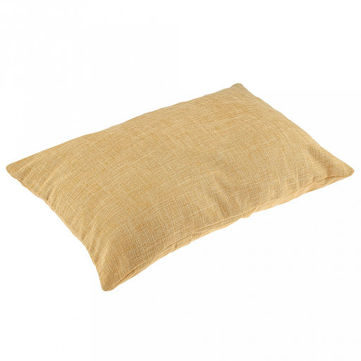 Наволочка декоративная 32х50см Пуговицы горчичный, 2-х сторонняя, искусственная ткань, подкладка-флизелин, на молнии (Китай) - Домашняя мода фото 8