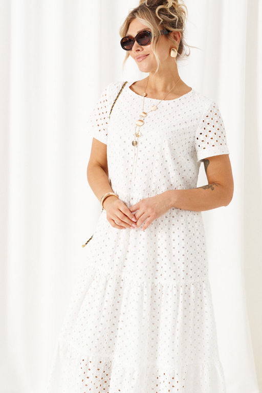 Платье Beautiful Free 6462 белый