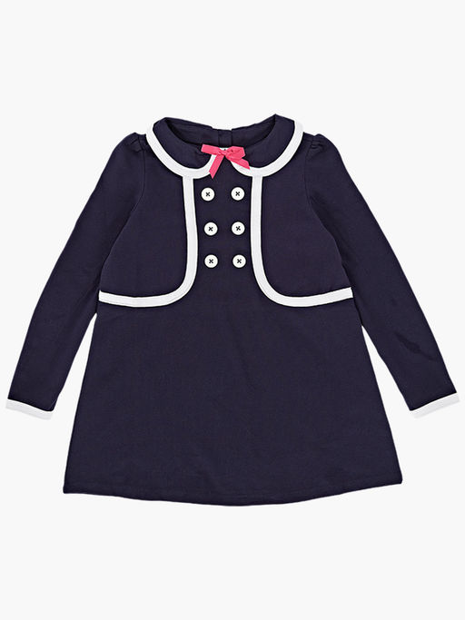 Платье для девочки UD 1407 т.синий - Mini maxi фото 7