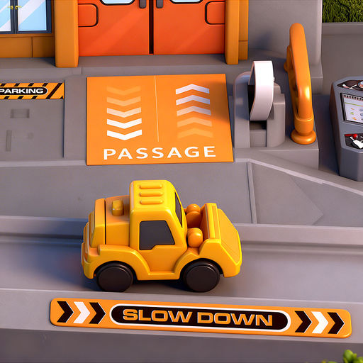 Парковка "Спец паркинг" (свет, звук) в коробке