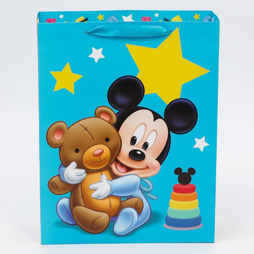 Пакет подарочный, 31 х 40 х 11,5 см Лучший малыш, Микки Маус - Disney фото 2