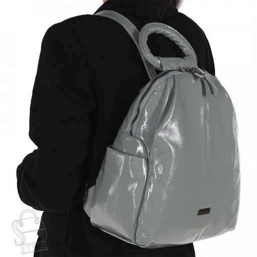 Рюкзак женский 670088-1 l.blue Velina Fabbiano-Safenta/30 в Новосибирске