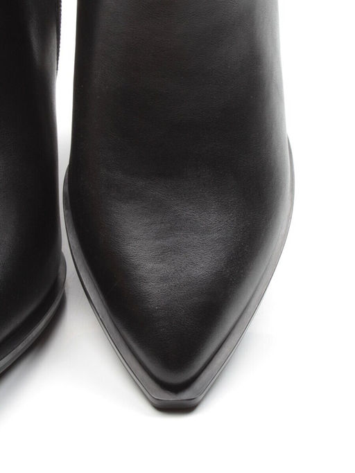 01-PCG267-1 BLACK Ботинки демисезонные женские (натуральная кожа, байка) - Фабричный китай фото 14