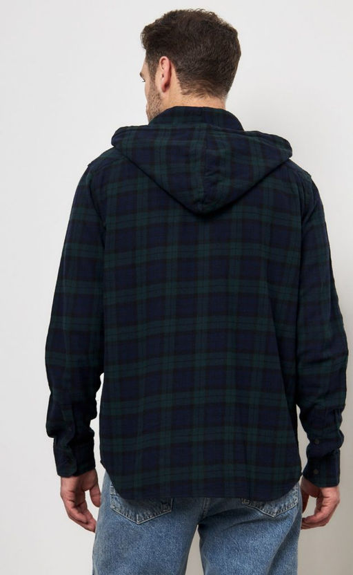 Рубашка фланель P321-0480 emerald - Primm фото 8