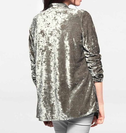 Блейзер, серебристый - Linea tesini фото 4