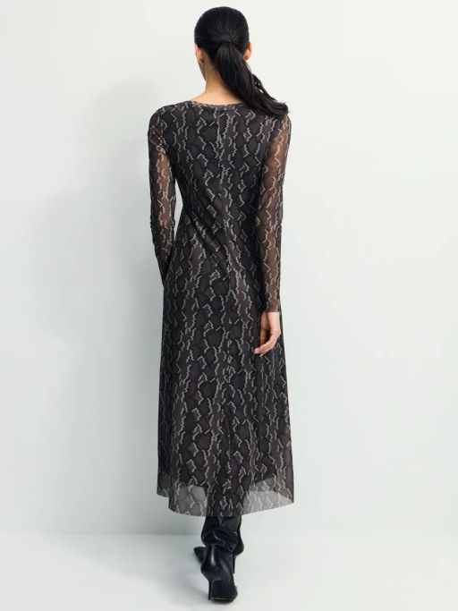 Платье миди с принтом / Zarina