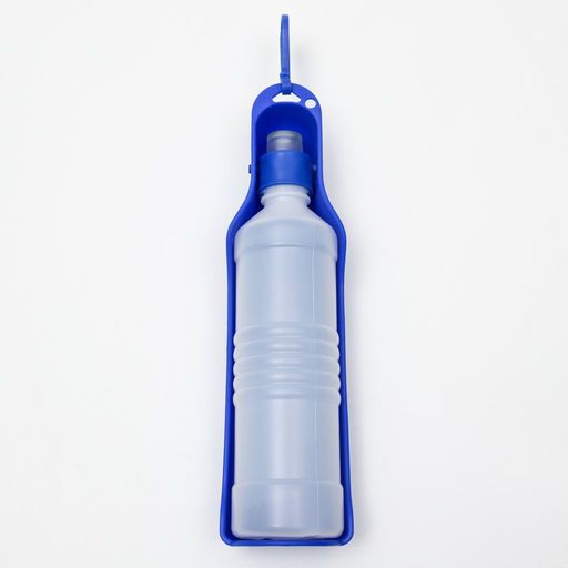 Поилка прогулочная 500 мл, синяя - Пижон фото 4