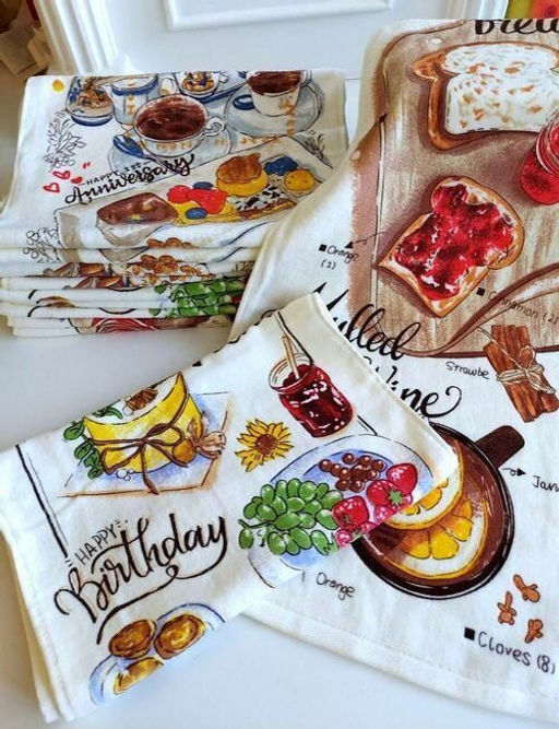 Полотенце махровое Пикник 34*72 см. хлопок 100% - Лен поволжья фото 2