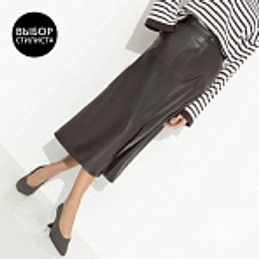 Юбка с разрезом, Откровенно шикарная (коричневый) - Charutti фото 7