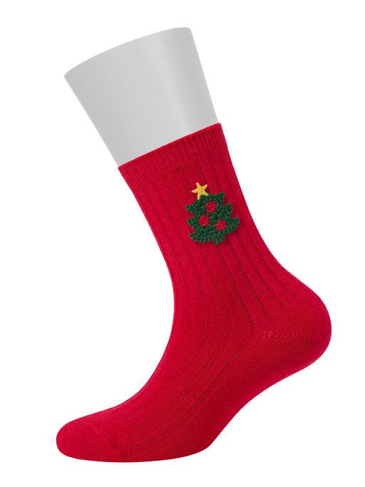 (Omsa) Calzino 21N64 с шерстью (новый год)