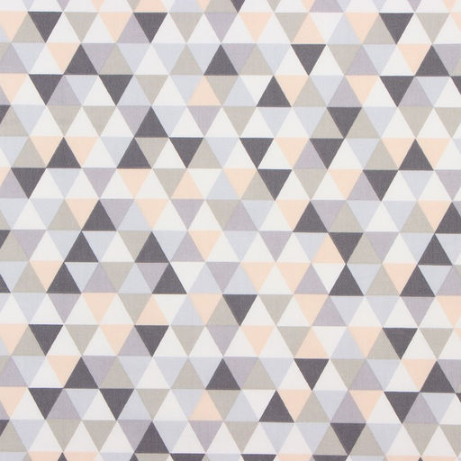 Скатерть «Этель. Треугольники», 149×220 см, 80% хлопок, 20% пэ, сатин 110 г/м²