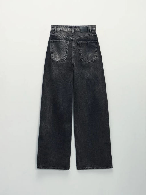 Джинсы wide leg с высокой посадкой / Zarina  фото 3