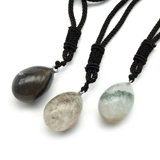 Подвеска из агата бразильского капля 20*30мм