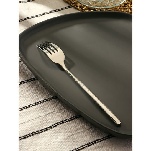 Вилка столовая из нержавеющей стали Magistro Line, h=21,5 см, цвет серебряный  фото 5