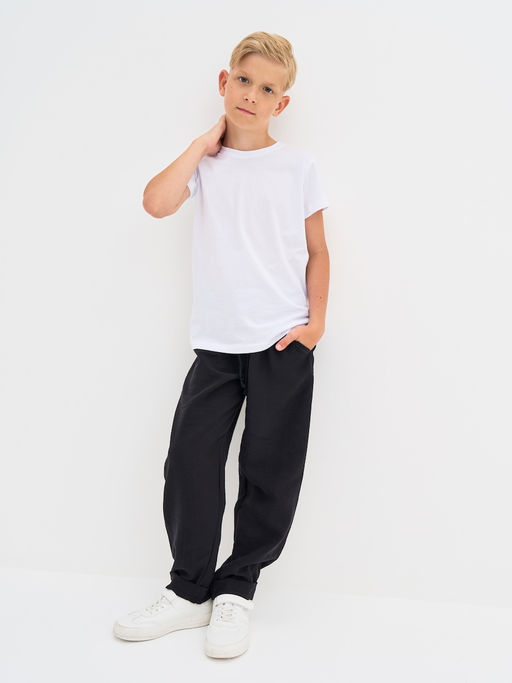 Черные брюки для мальчика - Kogankids фото 9