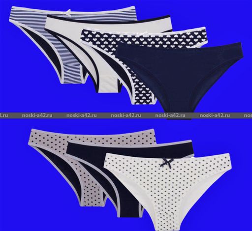 Цена за 7 шт. Трусы женские Турция Неделька - 7 шт. большие размеры арт. 24495 (37495) XL (46-48) - For you фото 8