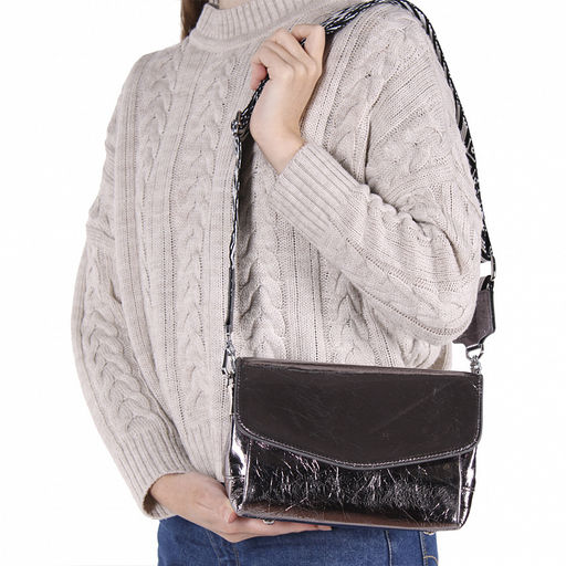 Сумка 6036Q a.silver Polina&Eiterou