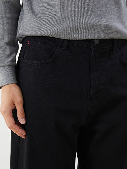Baggy Fit Erkek Jean Pantolon