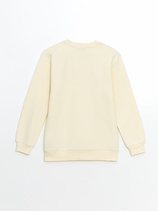 Bisiklet Yaka Bask?l? Erkek ?ocuk Sweatshirt - Waikiki фото 2