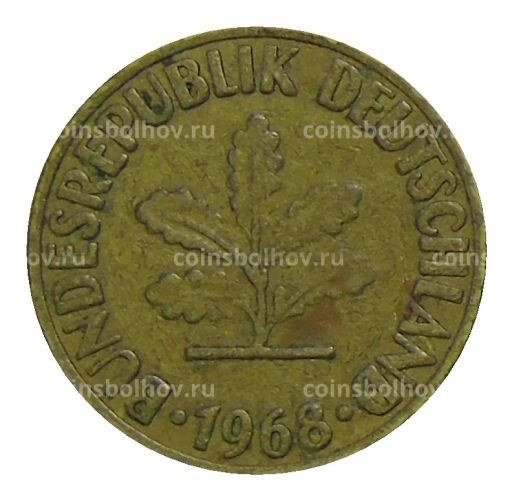 10 пфеннигов 1968 года D Германия
