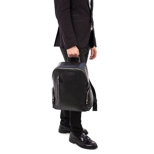 Кожаный рюкзак Arlington Black - Lakestone фото 9