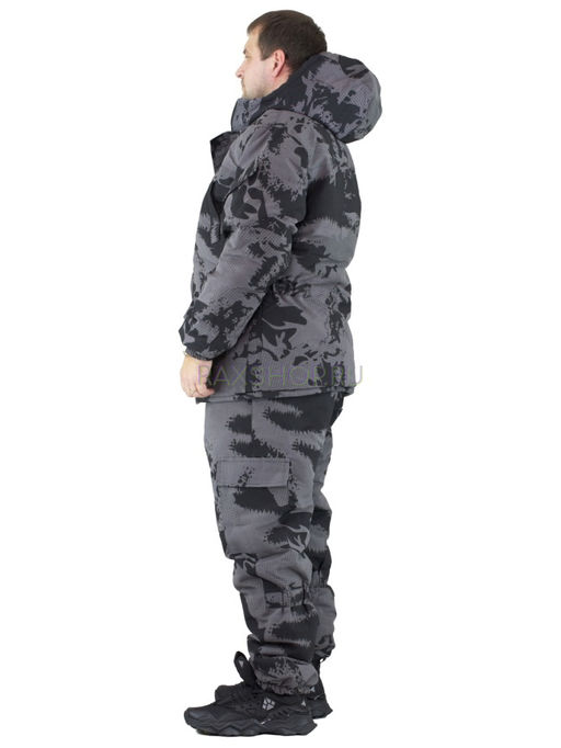 Зимний костюм Forest trail Grey для активного отдыха (на флисе) - Rax фото 2