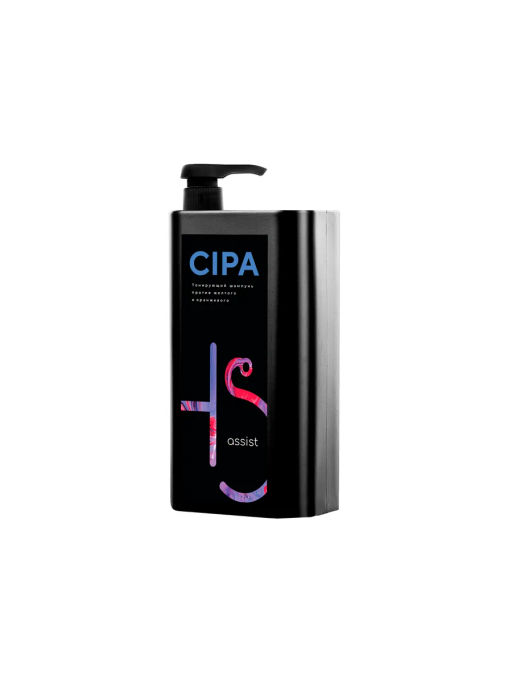 Шампунь нейтрализующий теплые оттенки для волос CIPA 1000мл HAIR SEKTA  фото 6