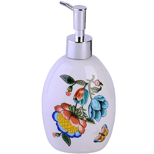30796 Дозатор для мыла 450мл Летний букет доломит LR (х36) - Mayer&boch фото 2