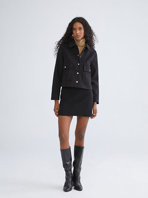 Kad?n Ka?e G?mlek Ceket