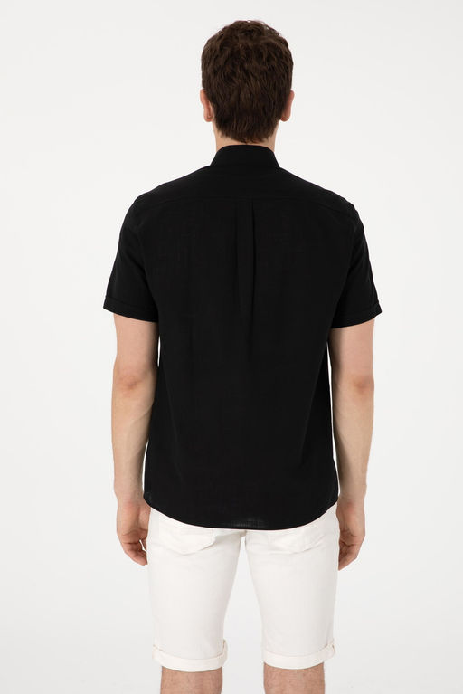 Erkek Siyah K_sa Kollu G_mlek Sepette S_rpriz _ndirim - U.s. polo assn фото 6