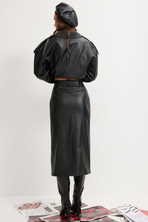 Юбка LYUSHe 4167 черный  фото 4