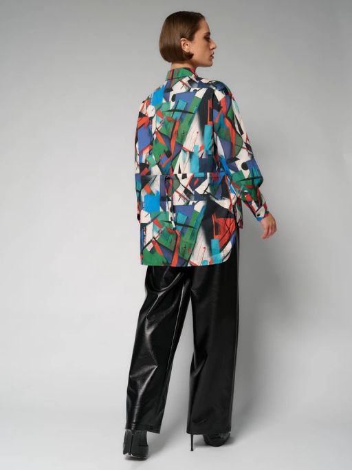 Блузка женская 12411-33051 multicolor - Eleganzza фото 7