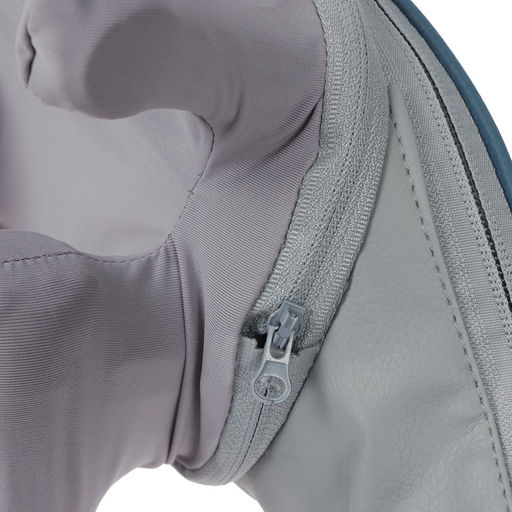 Массажёр для спины и шеи LEM-29, наплечный, ИК подогрев, серый