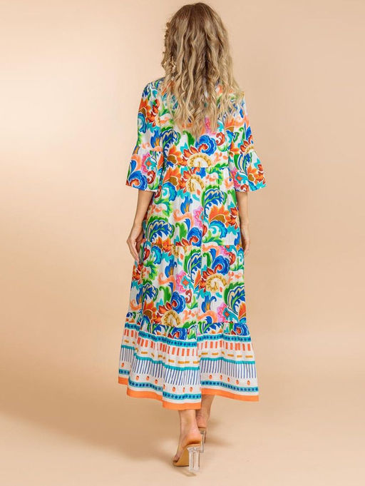 Платье (хлопок) №25-600-1 (Лето-2025) - Ганг фото 4