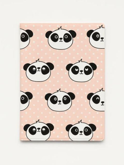 ОБЛОЖКА ДЛЯ ПАСПОРТА Panda Dots, плотность 600 мкм