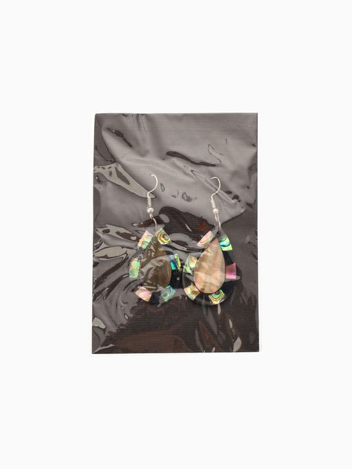 Серьги «Капельки», 5.5×2 см, ракушка