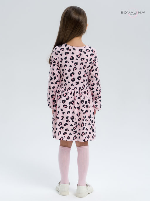 Платье Моана нежный леопард - Sovalina фото 8