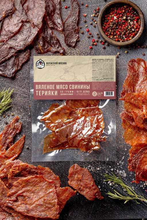 Свинина Джерки Терияки 50 гр, шт